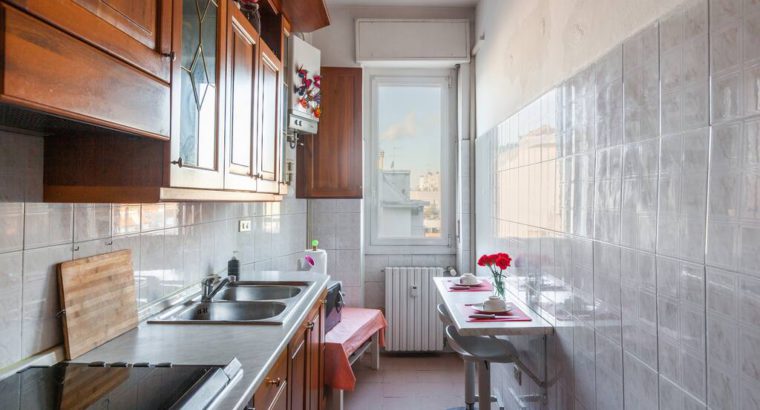 2 bedrooms apartment- yellow line Brenta-Milan